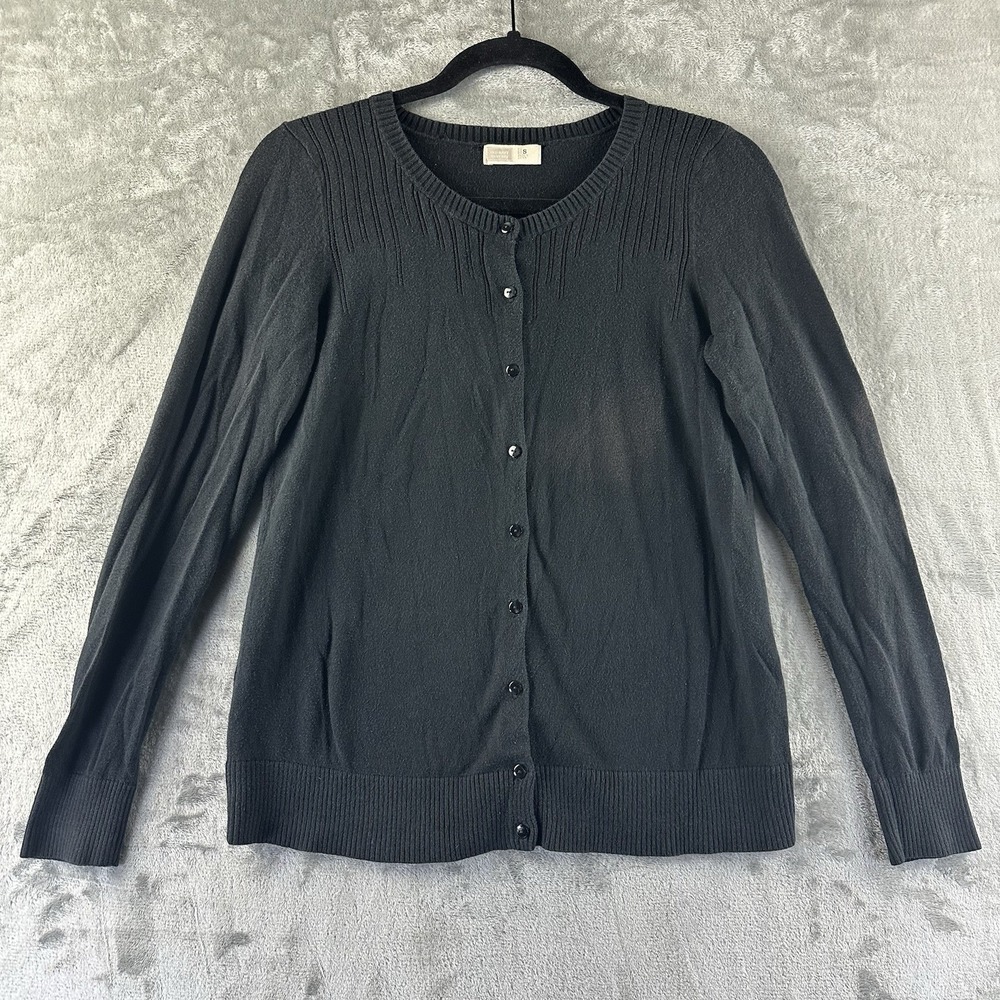 Old Navy Cardigan Sweater Women's S Black Long Sleeve